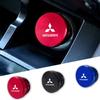 For Mitsubishi Lancer Eclipse Outlander ASX Colt I200 Star Car Cigarette Lighter Cover DustProof Decoration Cap Auto Accessories
