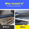 Vtear Car Seat Armrest Cover Interior Door Panel Arm Rest Protective Microfiber Leather Accessories Parts For Honda Accord 2003