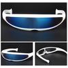 Novelty Futuristic Mirrored Sunglasses UV Protection Sunglasses Punk X-Men Personalized Sunglasses Narrow Sun Glasses for Women Men Outdoor