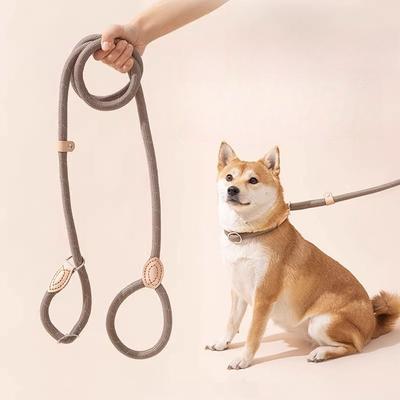 Dog Rope Anti-explosion Rush P Chain Walking Dog Leash Anti-break Free Dog Chain Medium and Large Dog Anti-explosion Rush Leash Dog Rope