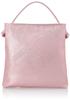 Perke Women's Leather Mesh Hand-Tied Tote Bag, 08-00-09720