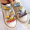 Cartoon Dachshund Dog Bread Coffee Shoe Buckle for Air Force One DIY Kids' Sports Shoes