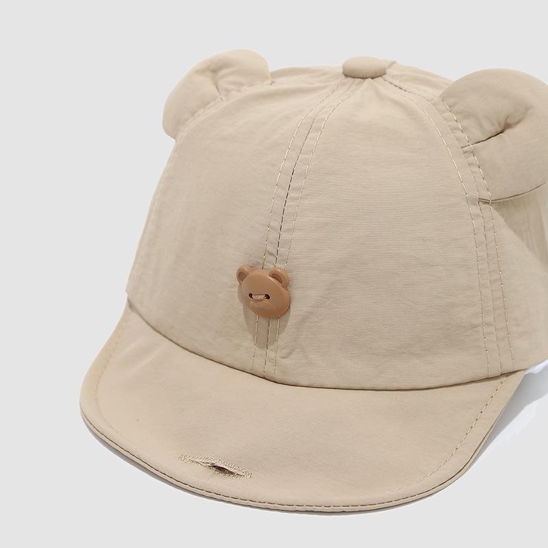 2026 Unisex Korean Baby Baseball Cap: Cute, Quick-Dry, Soft Brim, Sun Protection for Spring & Summer.
