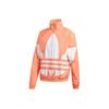 Originals Trefoil American Retro Zip-Up Jacket for Men, Orange