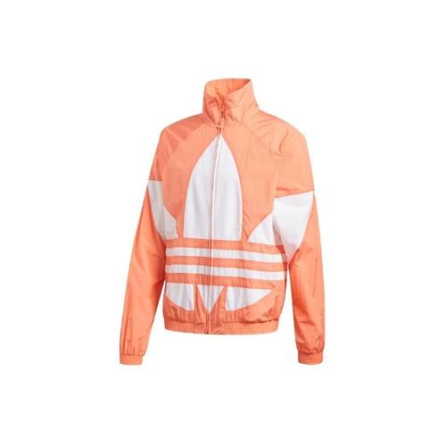 

adidas Originals Trefoil American Retro Zip-Up Jacket for Men, Orange XS