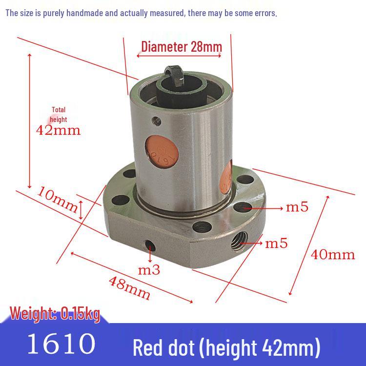 Ball Screw Nut for Engraving Machine 1605/1610/2005/2010/2505/2510