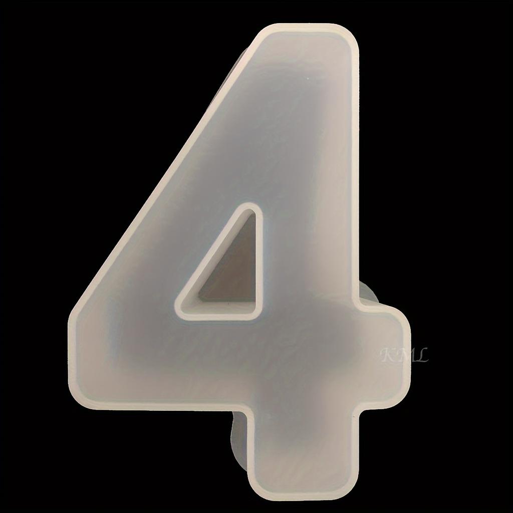 26 Stück Silikonform für englische Buchstaben, 10 Silikonformen für Ziffern, 26 Buchstaben- und Zahlenformen Handgefertigter Buchstaben-Harzguss