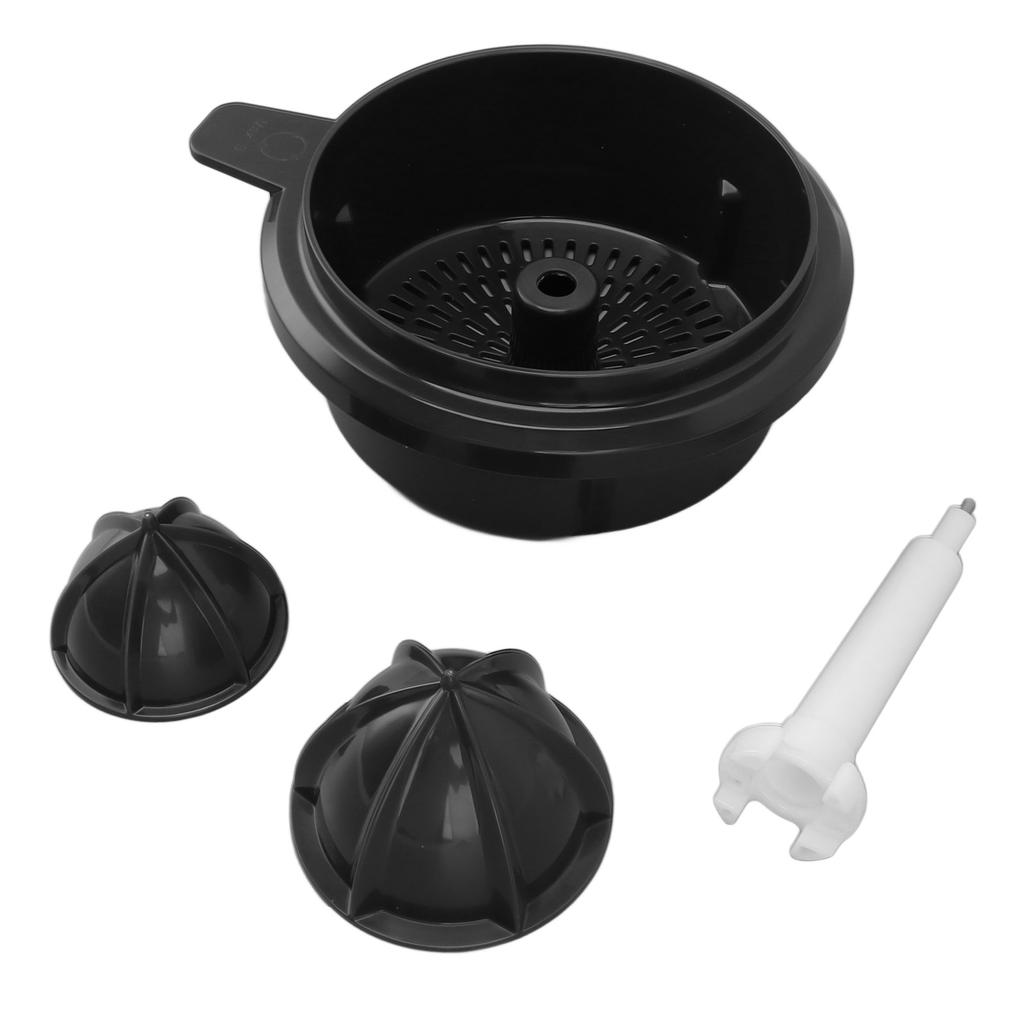 Odšťavňovač Oranžový lisovací koš na síto s lisovacím kuželem ABS Plastové díly odšťavňovacího stroje Příslušenství