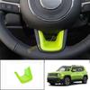 For Jeep Renegade 15-2023 Light Green Steering Wheel U Sheet Cover Trim 1pcs