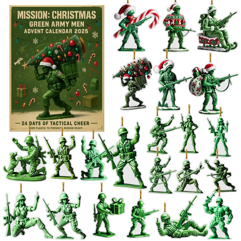 Advent Calendar Contains 24 Gifts, Cute Figures Doll Advent Calendar, Countdown Calendar With Surprise Toys, Collectible Figures Gift For Kids