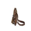 Vintage Leopard Pattern Crossbody Bags For Women Small Square Shoulder Bag Ladies Tassel Designer Phone Pocket CLE