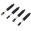 4PCS Shock Absorbers Fit for   1Celsius18 Scale RC Crawler Car Internal Spring Shock Dampers with Screws Washers 59mm Black