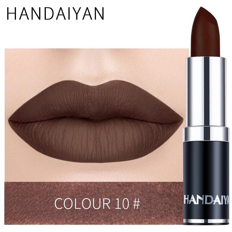 Matte Lipstick 12 Shades Long Lasting Moisturizing Perfect For Daily Wear Party Makeup Gifts