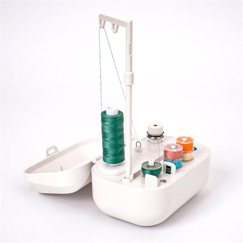 Electric Bobbin Winder White Household Industrial Automatic Bobbin Winder Electric Spool Winding Machine Sewings Tool