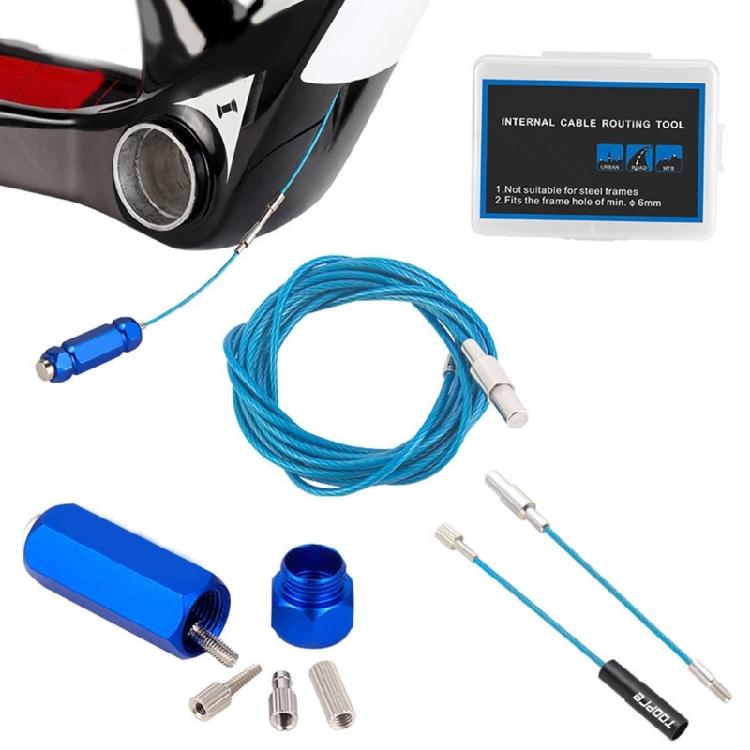 Magnetic Brake Cable Installation Tool Portables Bicycles Brake Line Installation Aluminum Bike Frame