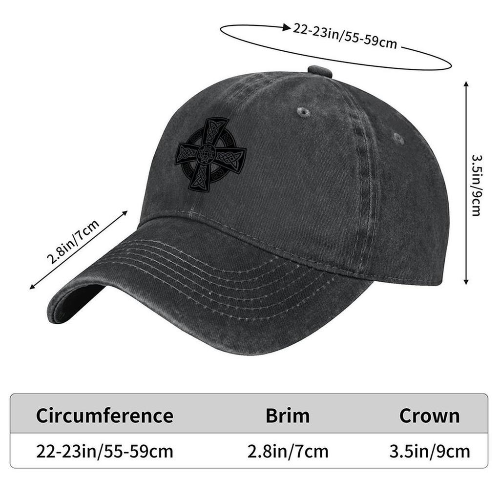 Celtic Cross Baseball Cap Designer Hat dad hat Christmas Hat Snapback Cap Hats Man Womens