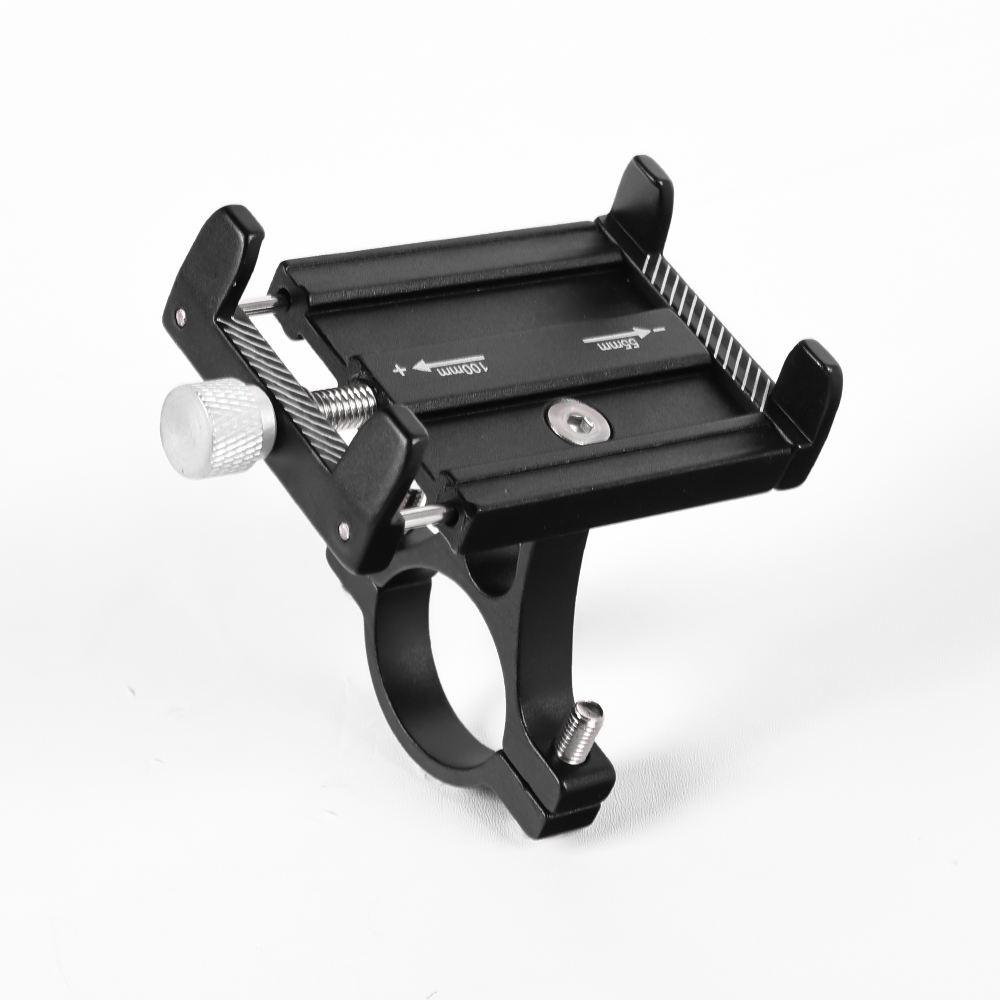 Adjustable Bicycle Phone Holder Cycling Phone Holder Bike Mobile Phone Holder for Bike and Motorcycle чёрный