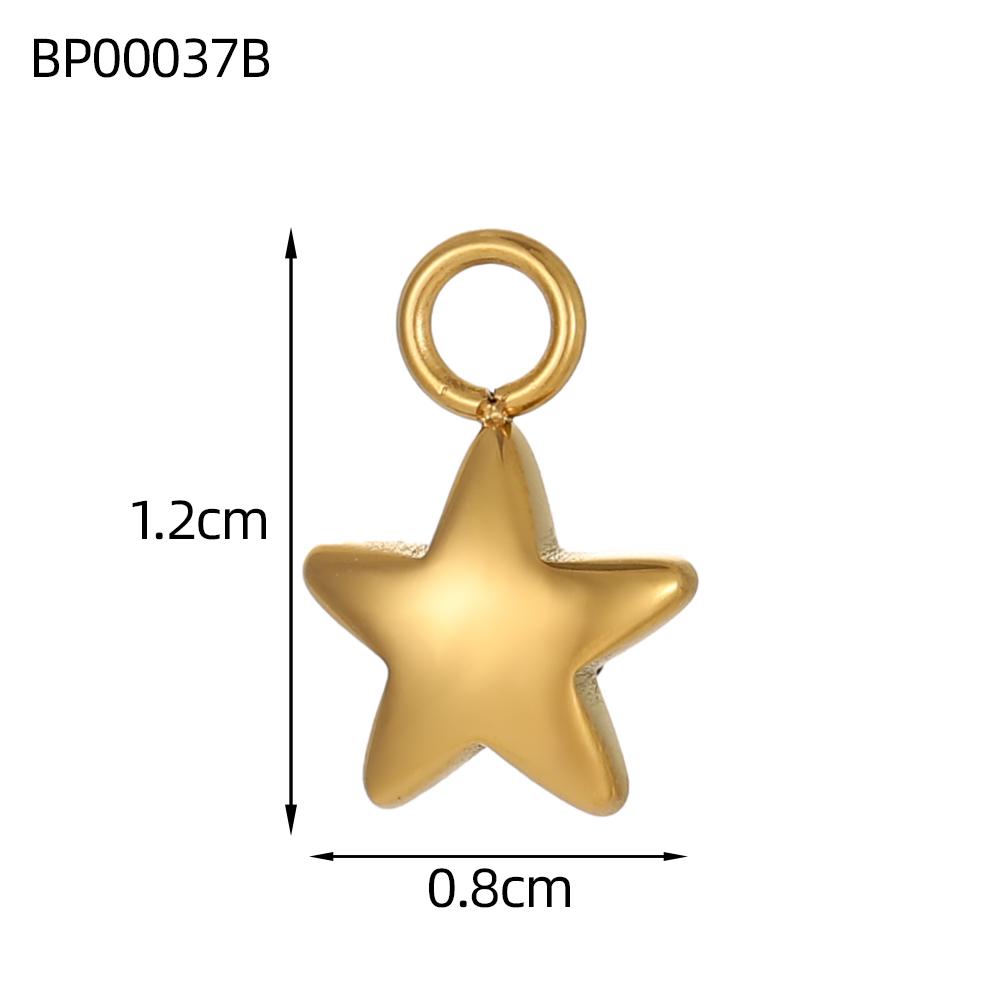 3PCS/LOT CARLIDANA Vintage Luxury Stainless Steel Natural Stone Star Eye Sunflower Pendants Charms for DIY Jewelry