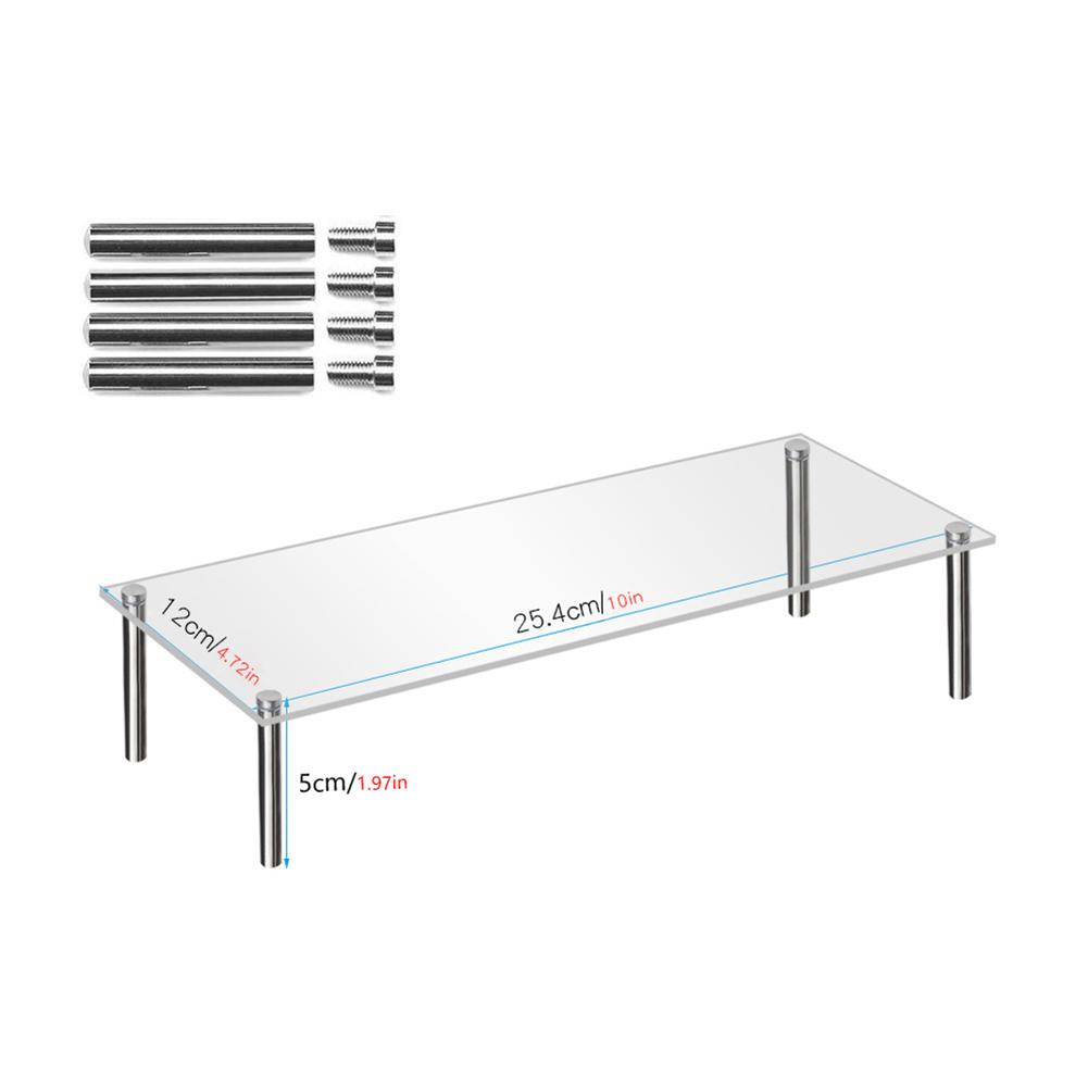 High-quality Practical Brand New Display Acrylic Sturdy Transparent Versatile Stable Dessert Bakery Stand Rack
