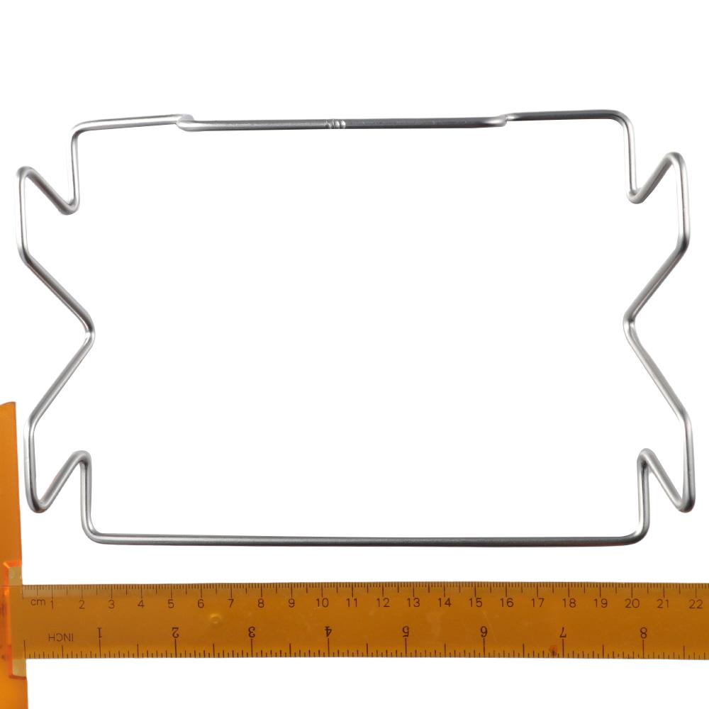 Stainless Steel Storage Rack Large Caliber Suspension Bracket Durable Wall Mount  Kitchen