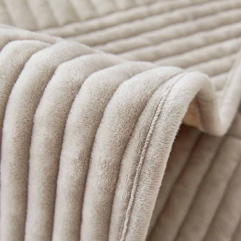 Sofföverdrag Ny Enkel Soffsitsdyna Halkfri Vinterstil Förtjockad Plysch Heltäckande Tyg Handduk