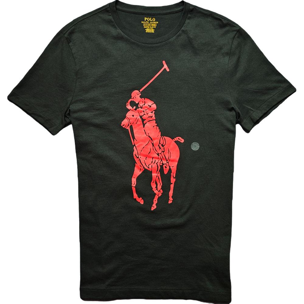 

Polo Ralph Lauren SS23 Polo Print Повседневная футболка с круглым вырезом и коротким рукавом Мужские футболки Черные 710796092-001 M