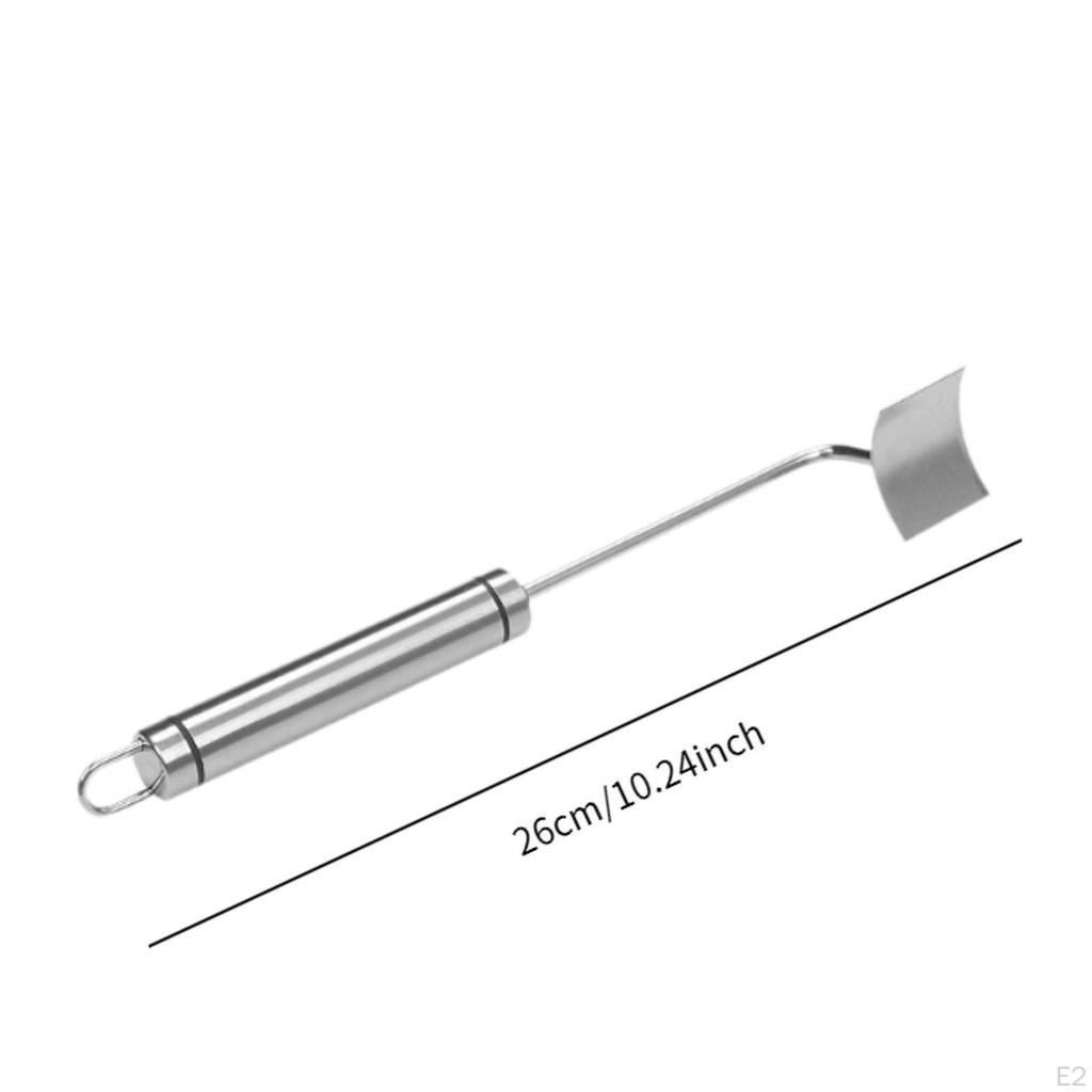 Corn Peel Stripped Tool with Hanging Hole Labor Saving Fast Stainless Steel Kernel Remover