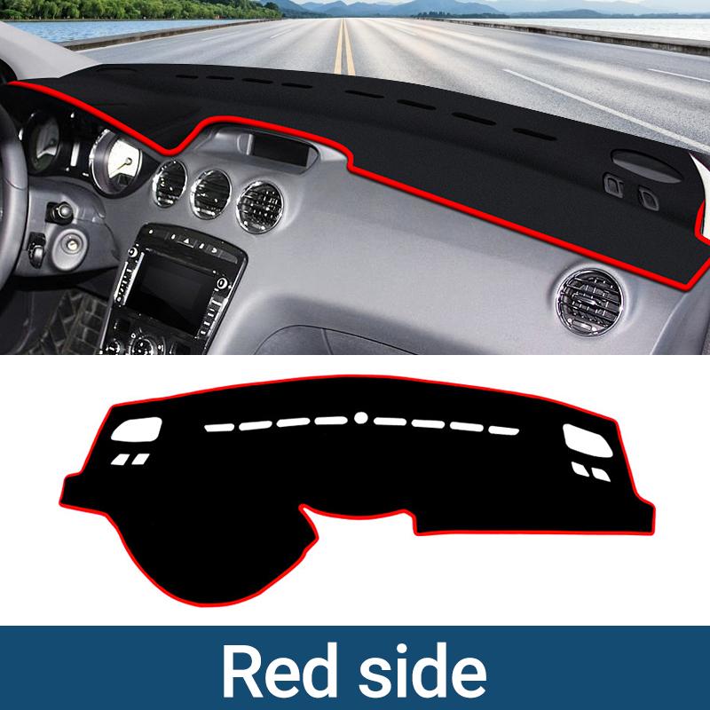 Car Accessories For Peugeot 308 2007 2008 2009 2010 2011 2012 2013 Dashboard Cover Avoid Light Pad Anti-UV Carpets Non-Slip Mats