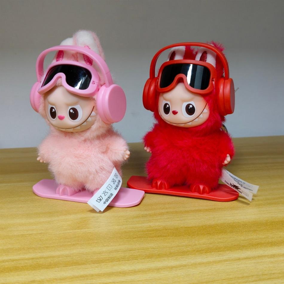 Labubu 4.0 Mini Series Outfit Change For 10cm Labubu Vinyl Plush Pendant Earphones Goggles Snowboard Sports Set Accessories Gift