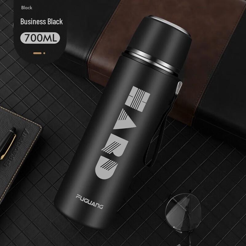 FUGUANG Yuxuan Insulated Travel Mug with Tea Filter Lid