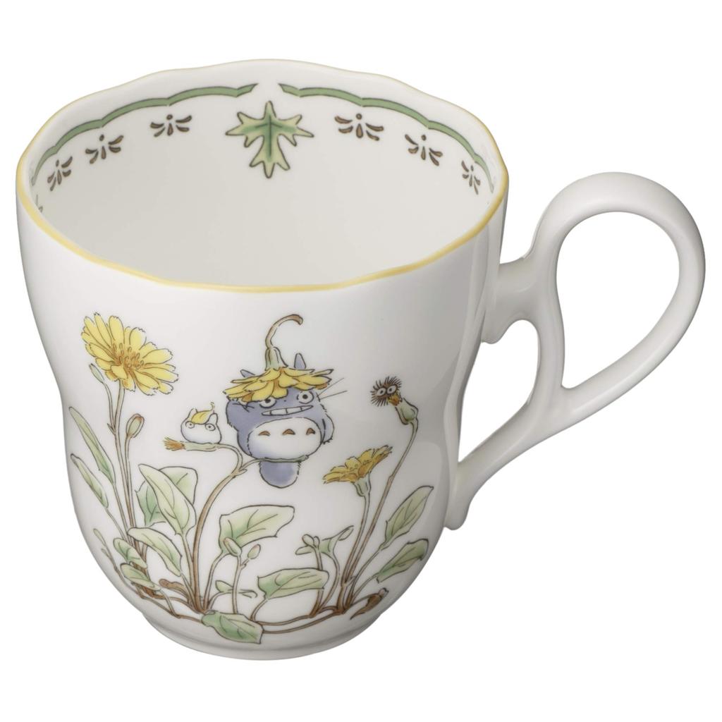 Noritake Mugs (Pair Set) 375cc My Neighbor Totoro Microwave Safe 2 Pieces Bone China 4924-37LTP97855