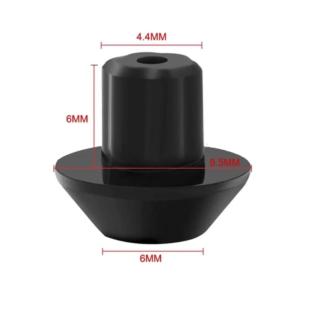 WB02T10461 Piedini in Gomma per Piano Cottura a Gas Compatibili Parti di Ricambio per Fornelli a Gas Piedino Griglia Bruciatore Accessori Cucina Piedino Bruciatore Nero