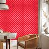 Hearts Wallpaper Red and Coral 50x1000