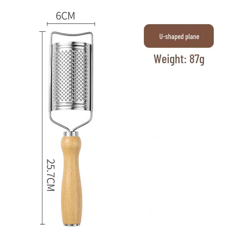 

ZISIZ 3-Piece U-shaped Stainless Steel Grater Set