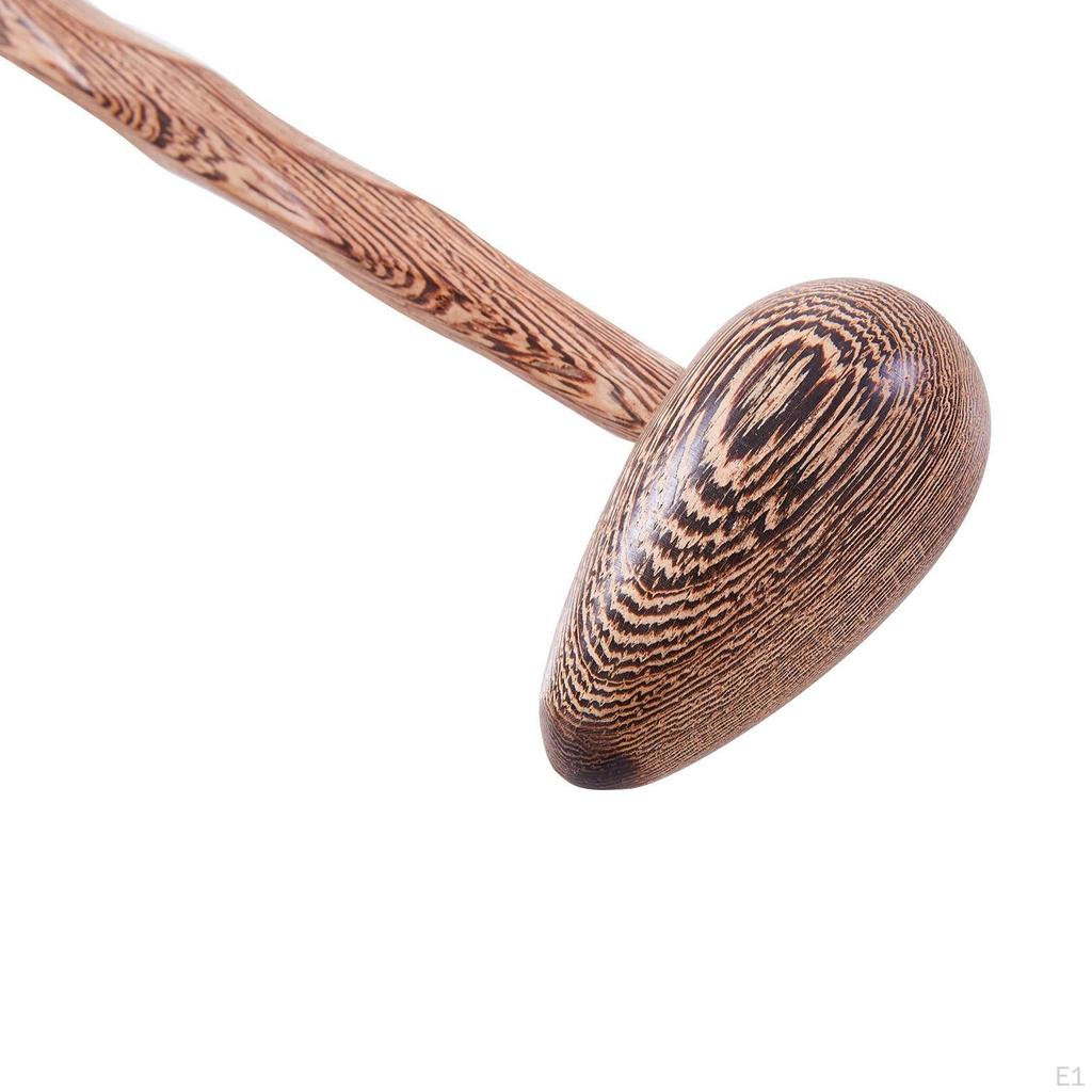 Ergonomic Wood Massage Roller for Neck, Waist, and Arms - Natural Relaxation Tool