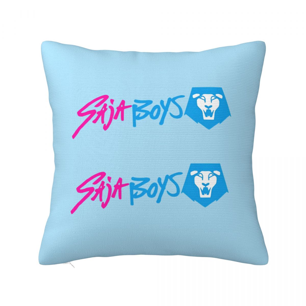 

Huntrix Saja Boys KPop Demon Hunters Square Pillow Cases Cushion Cover Novelty Polyester Decorative Pillowcover for Seat 45*45cm 18x18Inch