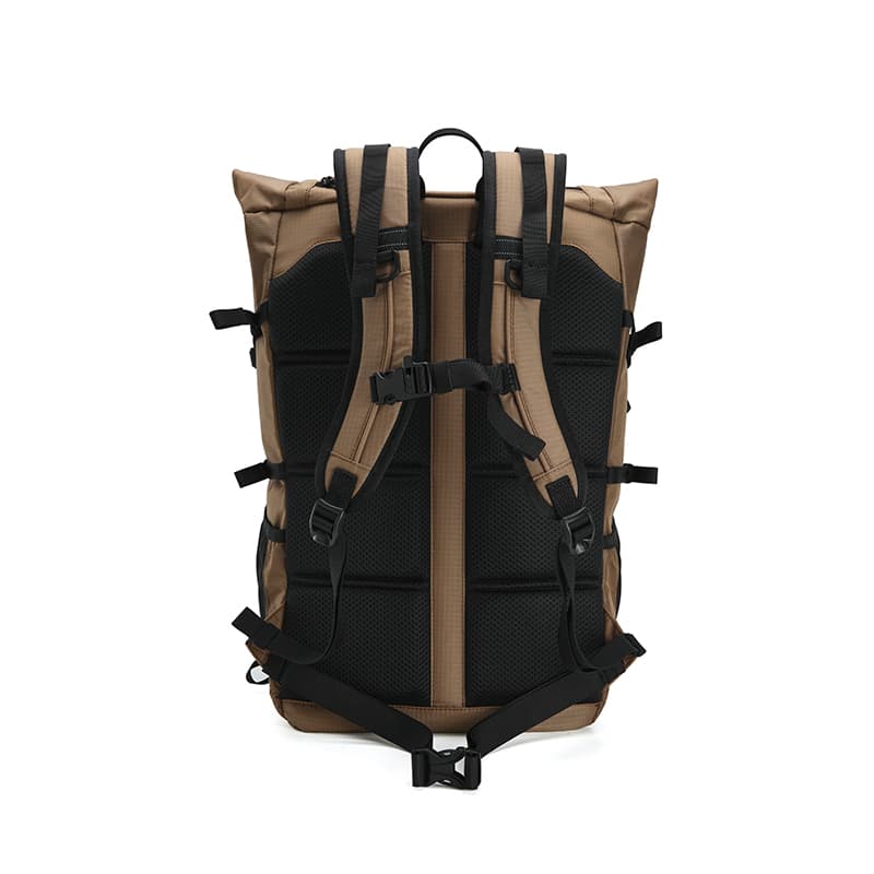 New FILA EXPLORER Fabric Backpack Men's Smoke Plum Khaki A13M547101FMK