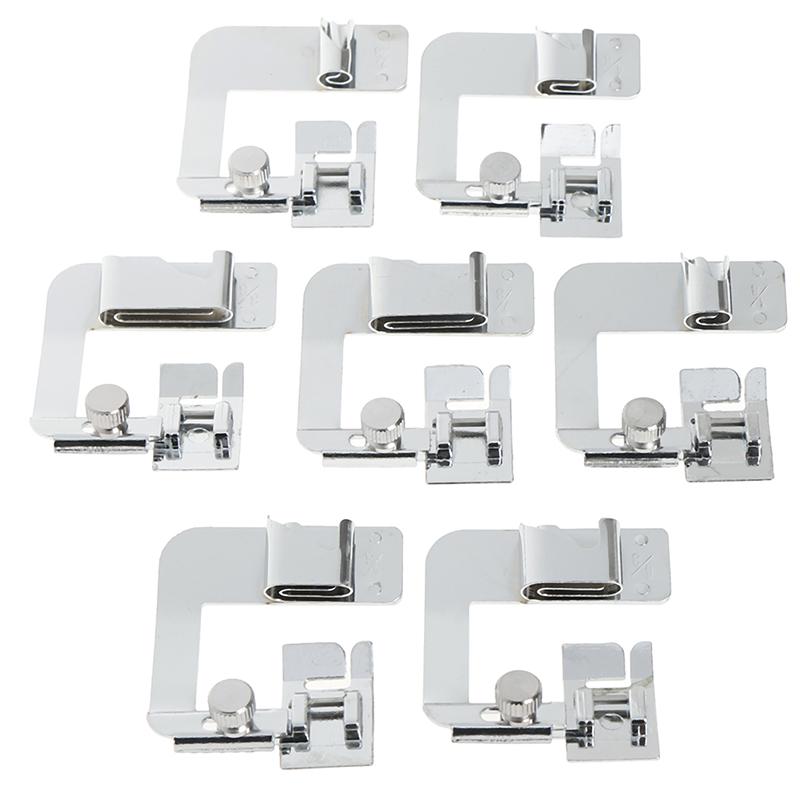 1 pcs Domestic Hemming Cloth Strip Presser Foot Sewing Machine Hemmer Rolled Hem 1 pcs Domestic Hemming Cloth Strip Presser Foot Sewing Machine Hemmer Rolled Hem