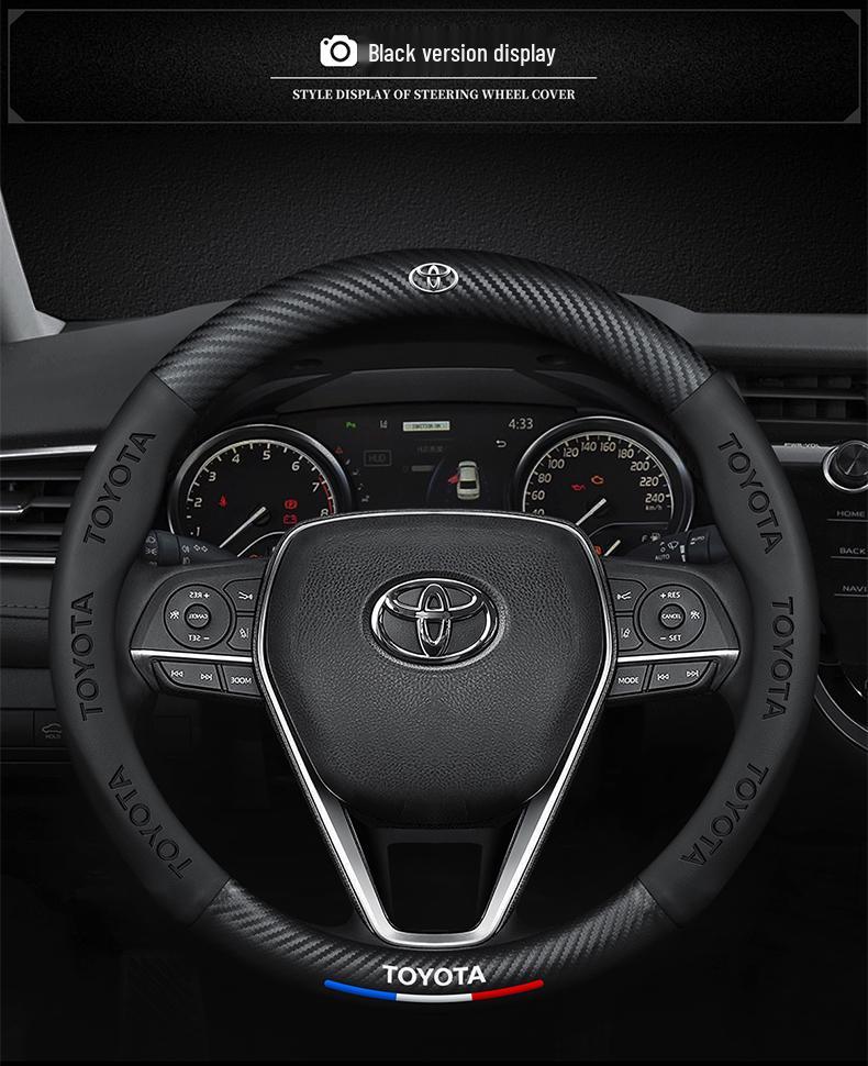 Toyota FJ/Land Cruiser 05-16 Carbon Fiber Steering Wheel Cover
