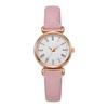 Analog Quartz Watches for Women Fashion Adjustable Leather Strap Wristwatch Elegant Easy Read Roman Numerals Dress Watch Gifts for Mom Wife Birthday