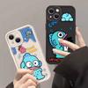 Cartoon H-Hangyodon Phone Case For iPhone 15 14 13 12 11 16 XS Max X XR SE 7 8 6 6S Plus Shock16of Silicone Case Funda Shell