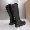 French high boots are light in autumn and winter, commuter style, pointed heads are stacked, 's gentle over-the-knee boots are not tired