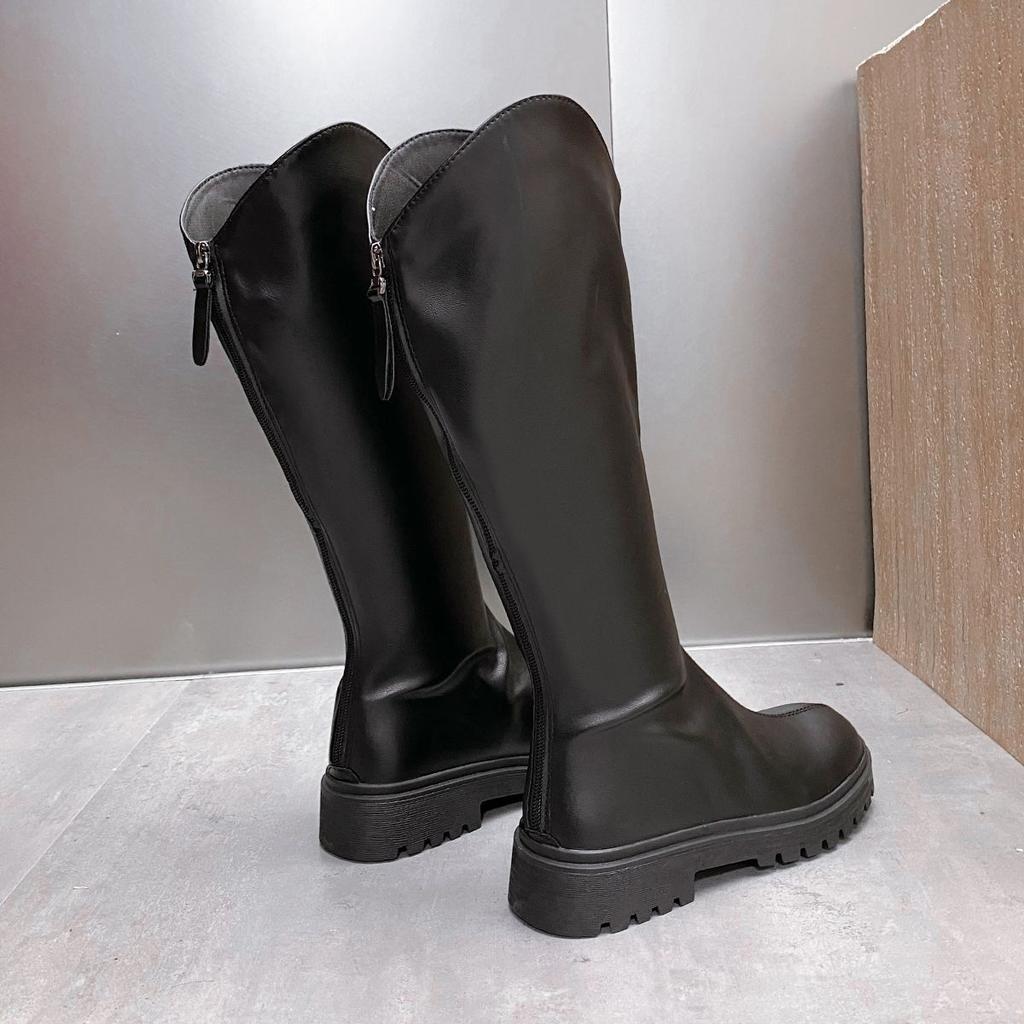 French high boots are light in autumn and winter, commuter style, pointed heads are stacked, 's gentle over-the-knee boots are not tired