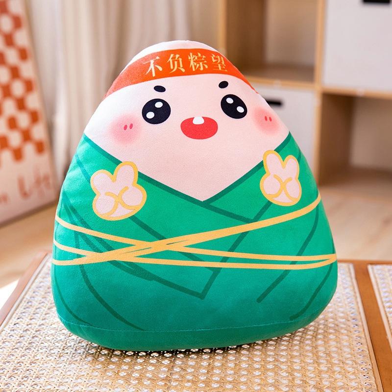 High school entrance examination zongzi throw pillow gold list title doll come on inspirational plush toy school Dragon Boat Festival gift wholesale