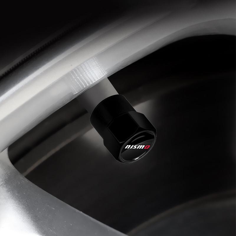 Car Wheel Tire Valve Caps Air Stem Covers Accessories For Nismo Nissans Tiida Teana Skyline Juke X-trail Almera Qashqai Goods