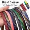 5/10M Expanded Braid Sleeve PP Cotton PET Yarn 4/8/12mm Soft Wire Wrap Insulated Cable Protection Line Harness Cable Sheath