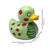 Gothic Halloween Zombie Duck Resin Ornament for Home Decor