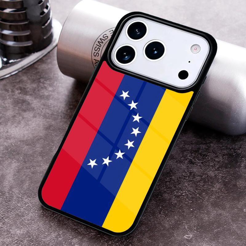 Flag of Venezuela Soft Phone Case for iPhone 17 16 15 Pro Max Air 14 13 12 11 Plus Shockproof Cover