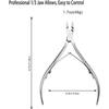 Cuticle Trimmer Cuticle Nippers Professional Stainless Steel Cuticle Cutter Clippers Cuticle Remover Pedicure Manicure Tools