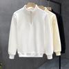 Men's Half-Zip Stand Collar Sweatshirt, New for 2025 Spring & Autumn Season, Long-Sleeve Top